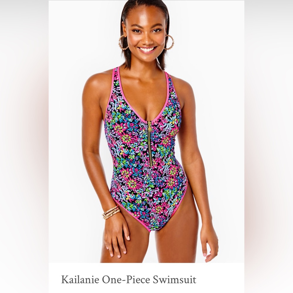 Lilly Pulitzer KAILANIE one piece swim suit size 16